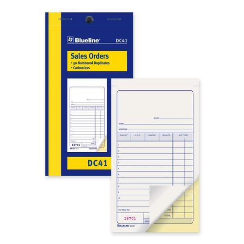 Blueline Sales Order Book - BLIDC41