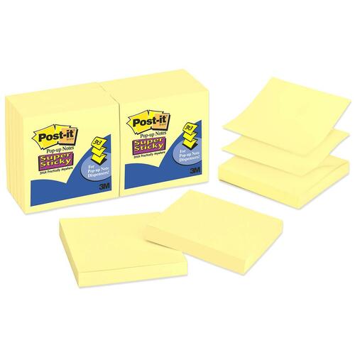 Post-it&reg; Pop-up Super Sticky Notes Refill - MMMR3306SSCYC