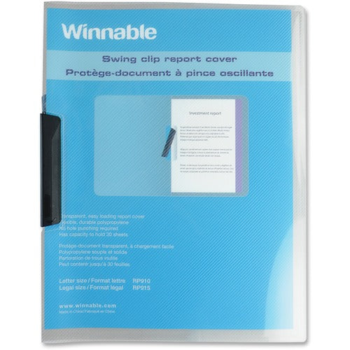 Winnable RP910. Swing Clip Report Cover - WNNRP910