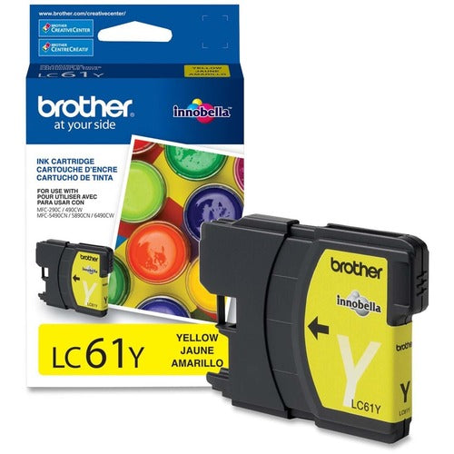 Brother Original Ink Cartridge - BRTLC61YS