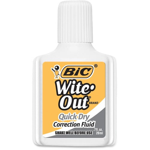 Wite-Out Plus Correction Fluid - BICWOFQD12