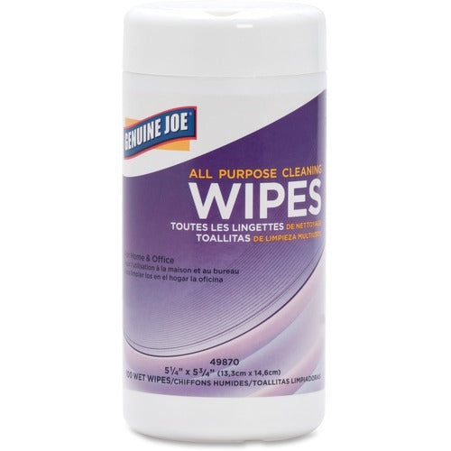 Genuine Joe All Purpose Cleaning Wipes - GJO49870