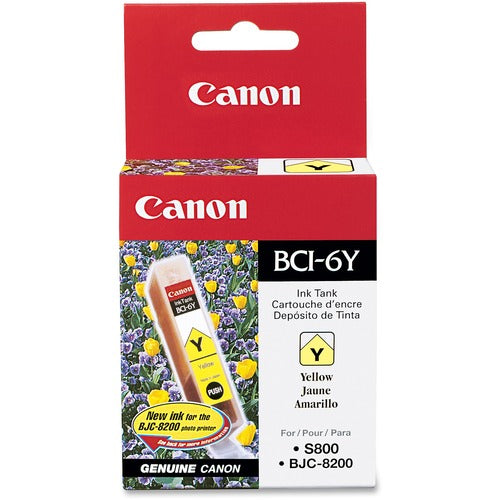 Canon BCI-6Y Original Ink Cartridge - CNM4708A003