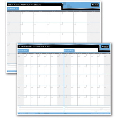 Quartet 30/60 Day Laminated Planner - DTM59735