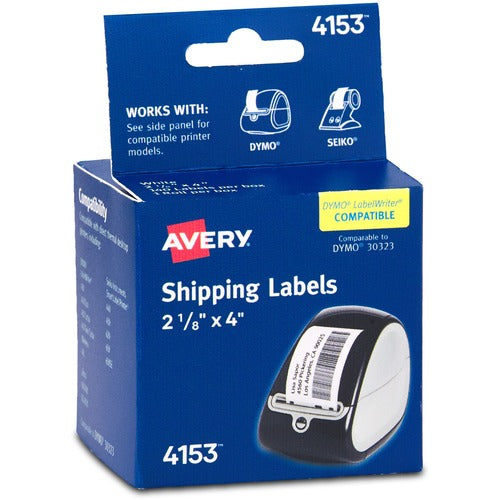 Avery Thermal Label Printer 2 1/8x4" Shipping Label - AVE04153