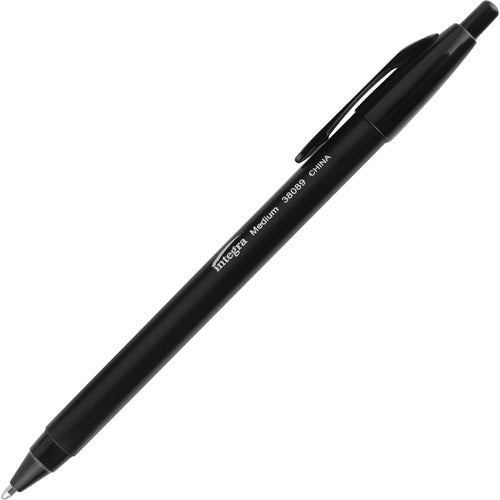 Integra Triangular Barrel Retractable Ballpnt Pens - ITA38089