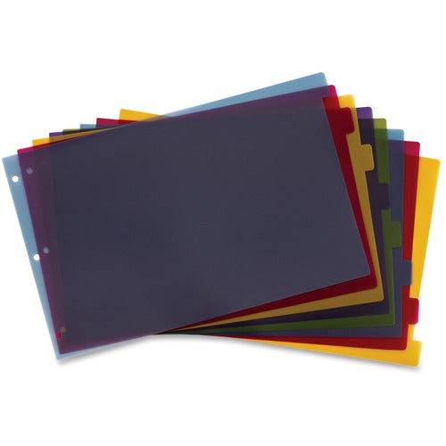 Cardinal Poly Divider with Adhesive Tabs - CRD84251