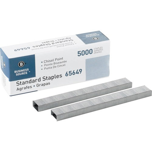 Business Source Chisel Point Standard Staples - BSN65649