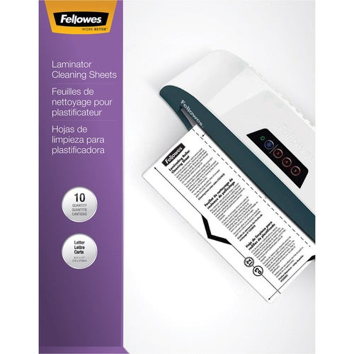 Fellowes Laminator Cleaning Sheets 10pk - FEL5320603