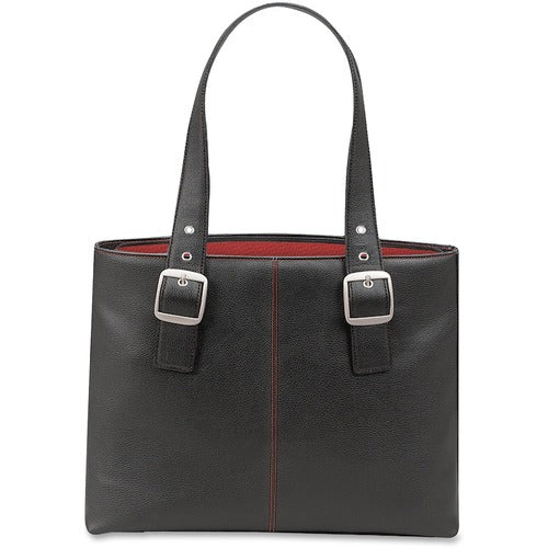 Solo Classic Carrying Case (Tote) for 16" Notebook - Black, Red - USLK709417