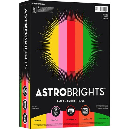 Astrobrights Inkjet, Laser Printable Multipurpose Card - NEE21224