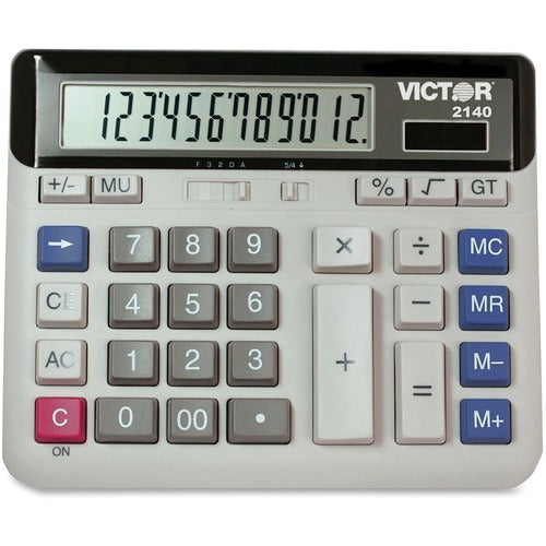 Victor 12-digit XL LCD Desktop Calculator - VCT2140