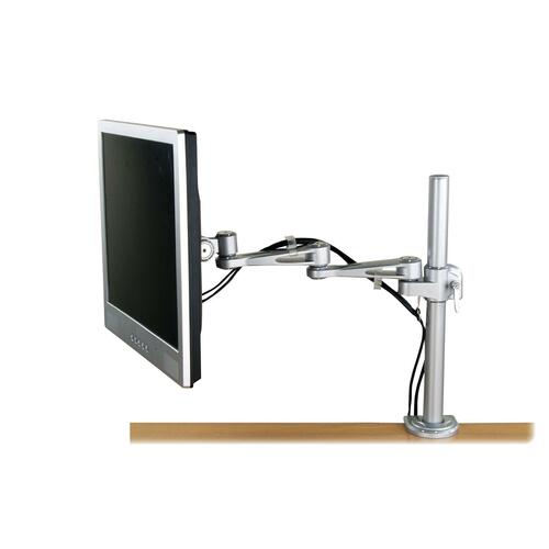 Exponent Microport Mounting Arm for Flat Panel Display - Silver - EXM50836