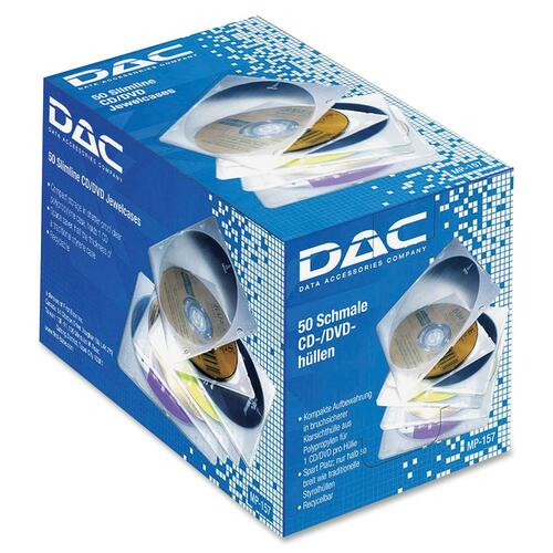 DAC MP-157 Slim CD/DVD Jewel Case - DTA02154