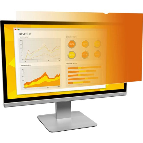 3M GPF19.0W Gold Privacy Filter for Widescreen Desktop LCD Monitor 19.0" - MMMGPF190W