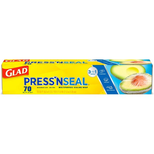 Glad Press'n Seal Food Plastic Wrap - CLO70441PAK5