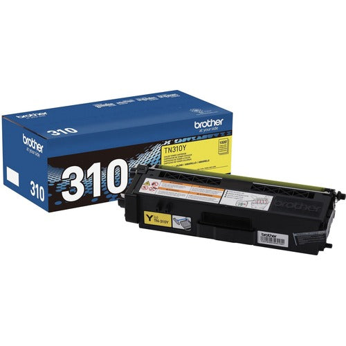 Brother TN310Y Original Toner Cartridge - BRTTN310Y