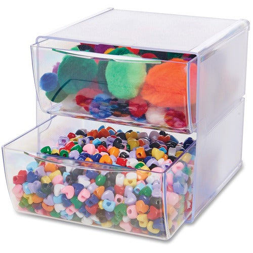 Deflecto Stackable Cube Organizer - DEF350101