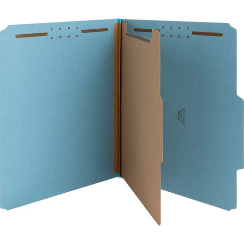 Nature Saver 1-Divider Recycled Classification Folders - NATSP17200