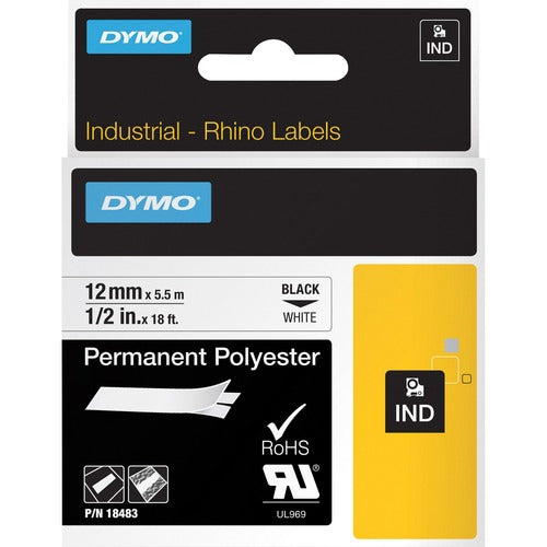 Dymo Rhino Permanent Poly Labels - DYM18483