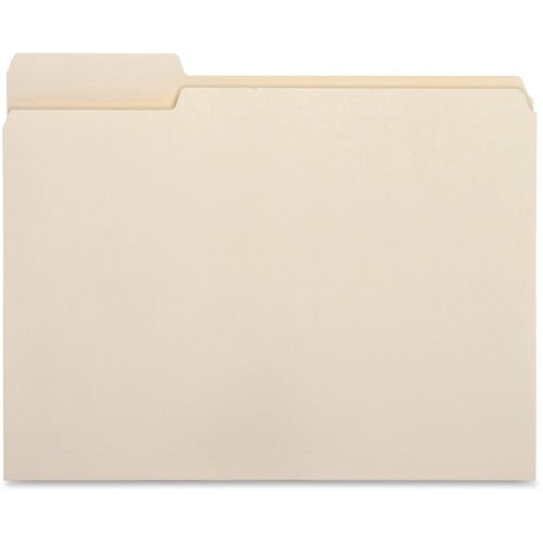 Business Source 1/3 Cut Tab File Folders - BSN16490