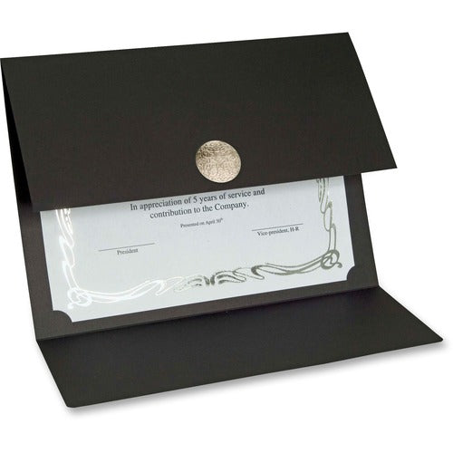 St. James&reg; Elite Medallion Fold Certificate Holders with Silver Medallion - FST83566