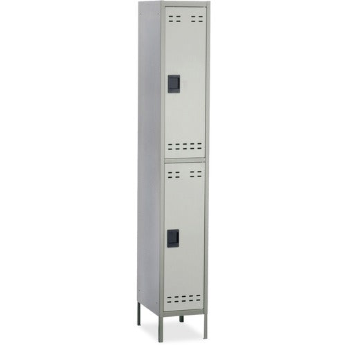 Safco Double-Tier Two-tone Locker with legs - SAF5523GR  FRN