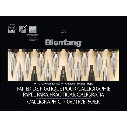 Bienfang Bienfang Calligraphy Practise Paper Pad SBAR400145