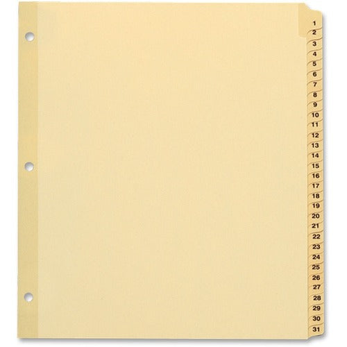 TOPS Preprinted Tab Divider - OXF10078