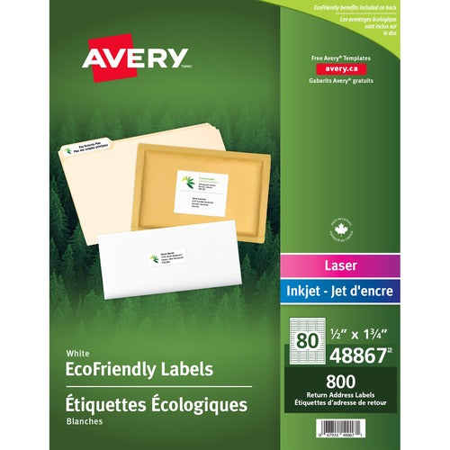 Avery&reg; Eco-Friendly Mailing Label - AVE48867