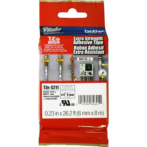Brother P-touch Industrial TZe Tape Cartridges - BRTTZES211