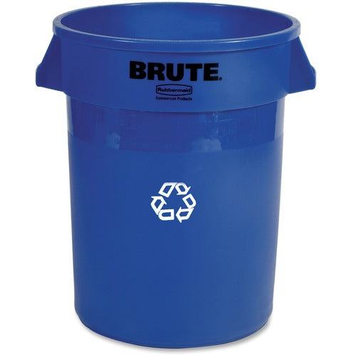 Rubbermaid Heavy-Duty Recycling Container - RUB263273BLUE