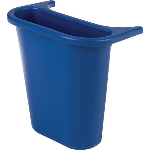 Rubbermaid 2950-73 Deskside Wastebasket Recycling Side Bin - RUB295073BLUE