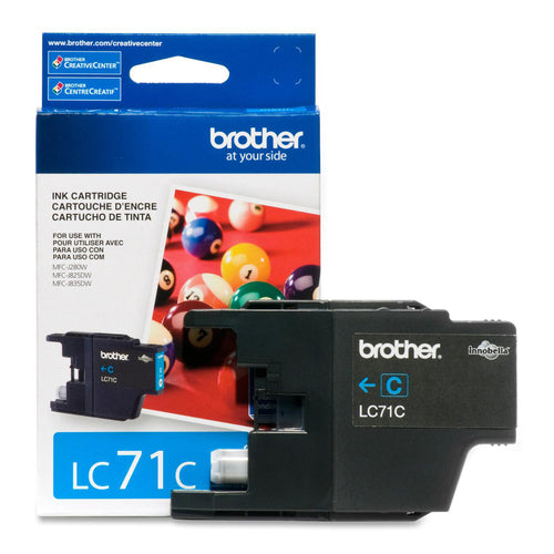 Brother Innobella LC71C Original Ink Cartridge - BRTLC71CS
