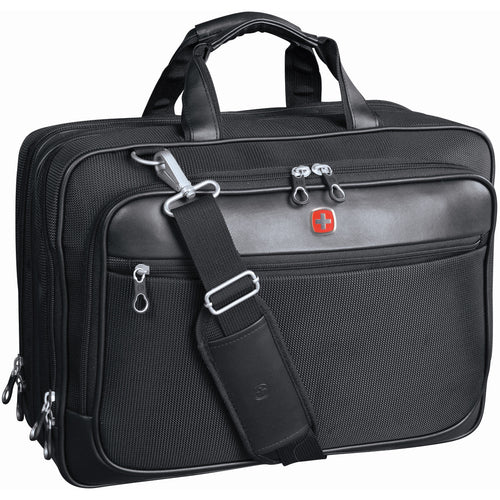 Swissgear SWA0915 Carrying Case (Briefcase) for 17" to 17.3" Notebook - Black - HDLSWA0915