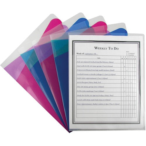 C-Line Assorted Color Multi-Section Project Folders - CLI62110