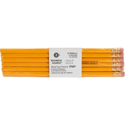 Business Source Woodcase No. 2 Pencils - BSN37507