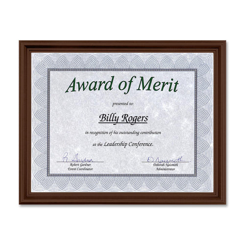 First Base Recognition Certificate Frame - FST83912