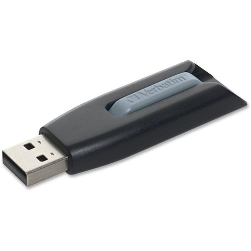Verbatim 64GB Store 'n' Go V3 USB 3.0 Flash Drive - Gray - VER49174