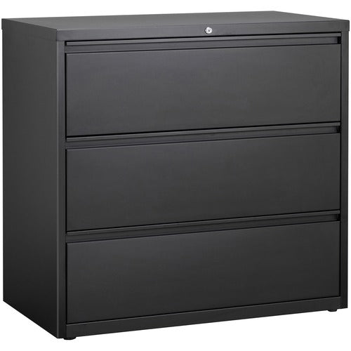 Lorell 3-Drawer Black Lateral Files - LLR88031 FYNZ  FRN