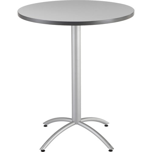 Iceberg Iceberg 65667 - CafeWorks Bistro Table, 36" Round, Gray ICE65667  FRN