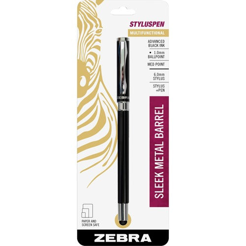 Zebra Pen Z-1000 Ballpoint/Stylus Combo Pen - ZEB33211