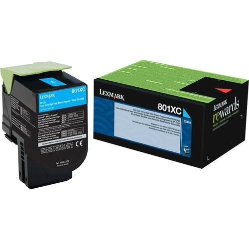 Lexmark Unison 801XC Toner Cartridge - LEX80C1XC0