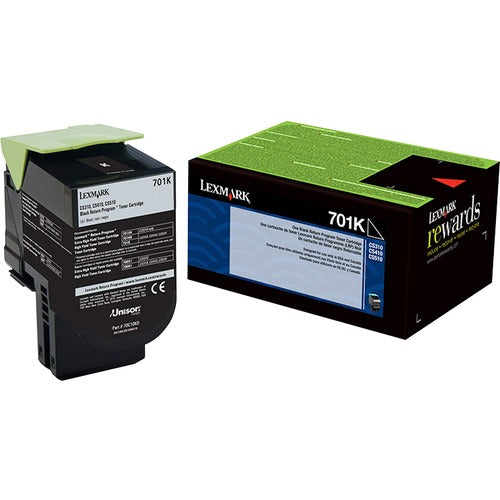 Lexmark Unison 701K Toner Cartridge - LEX70C10K0