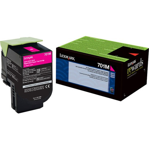 Lexmark Unison 701M Toner Cartridge - LEX70C10M0