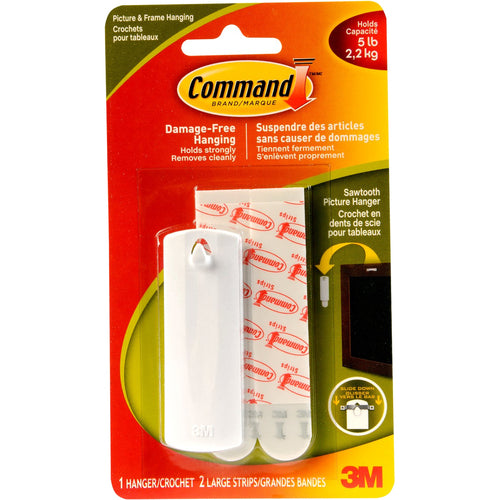 Command Sawtooth Picture Hanger, 17040C - MMM17040C