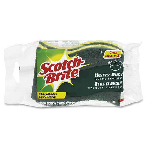 Scotch-Brite Heavy-Duty Scrub Sponges - MMMSBHD212