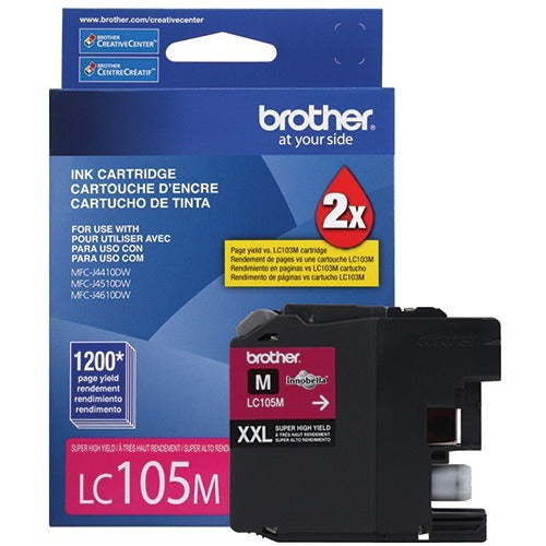 Brother Innobella LC105MS Original Ink Cartridge - Magenta - BRTLC105MS