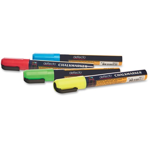 Deflecto Wet Erase Markers - DEFSMA510V4