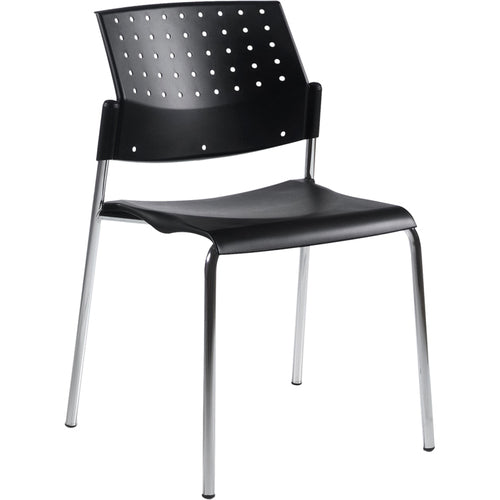 Global Sonic Armless Stacking Chair with Polypropylene Back - GLB315432 OVZ